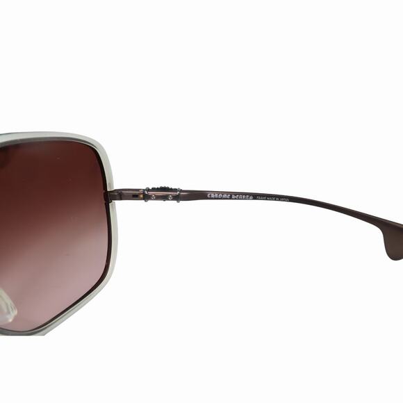 Chrome Hearts Sonnenbrille Splooge CCP-MDB 62-15 122 Sunglasses Dark Brown - Picture 7 of 8